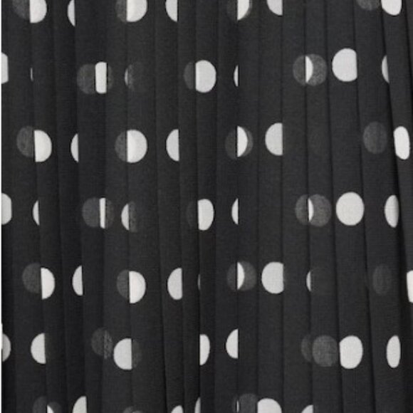 Mango Polka-dot Pleated Pants - Size M - NWT - Picture 6 of 6